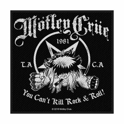 Нашивка Motley Crue - You Can't Kill Rock & Roll