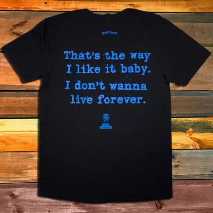 Тениска Motorhead Ace Of Spades Lyrics гръб