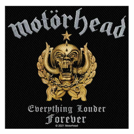 Нашивка Motorhead - Everything Louder Forever