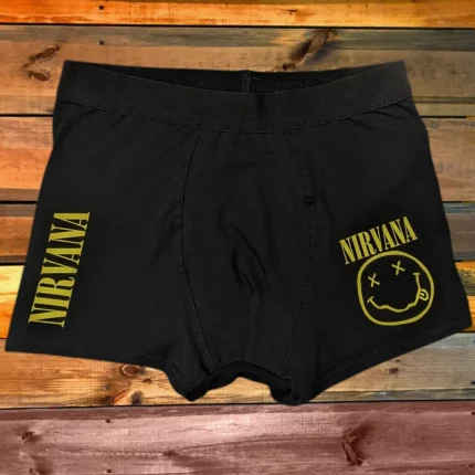 Мъжки Боксерки Nirvana - Yellow Smile
