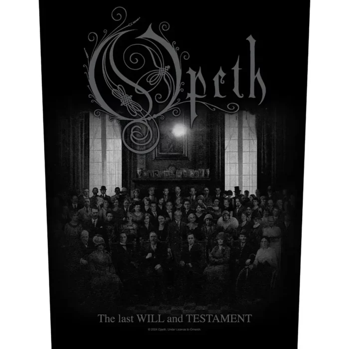 Гръб Opeth The Last Will And Testament