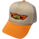 Шапка с козирка Pantera - Flames Logo - mesh