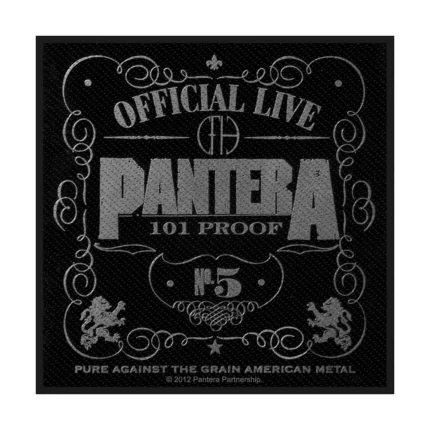 Нашивка Pantera - 101% Proof