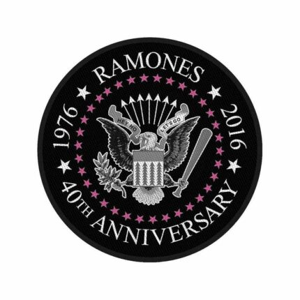 Нашивка Ramones - 40th Anniversary