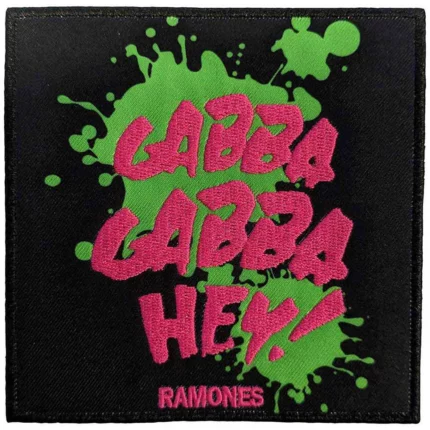 Нашивка Ramones - Gabba Gabba Hey