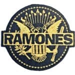Нашивка Ramones - Gold Seal
