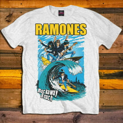 Тениска Ramones - Rockaway Beach