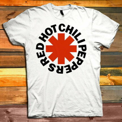 Тениска Red Hot Chili Peppers - Logo - white