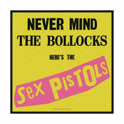 Нашивка Sex Pistols - Never Mind The Bollocks