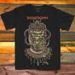 Тениска Shinedown - Planet Zero Skull