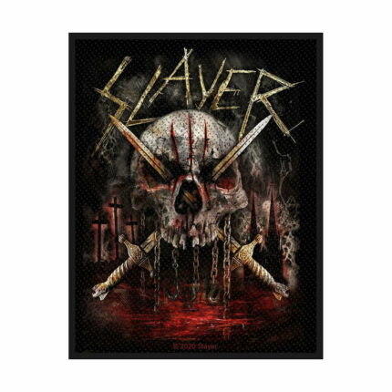Нашивка Slayer - Skull & Swords