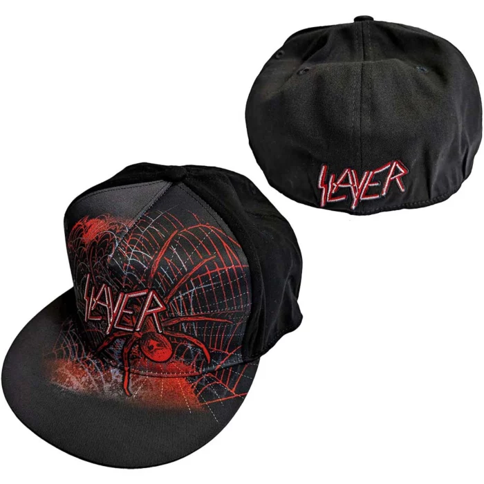 Шапка с козирка Slayer - Spiderweb - all over - Image 1
