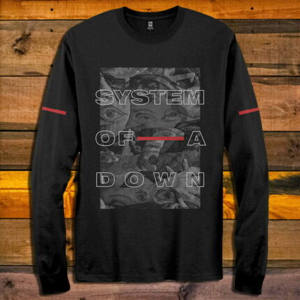 Тениска с дълъг ръкав System Of A Down - Eye Collage