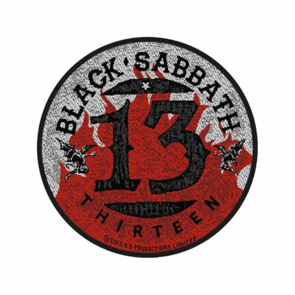 Нашивка Black Sabbath - 13 Flames