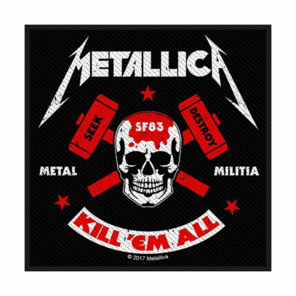 Нашивка Metallica - Metal Militia