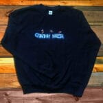 Блуза с дълъг ръкав Спални места - Лого - черен