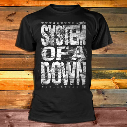 Тениска System Of A Down - Distressed Logo