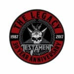 Нашивка Testament - The Legacy 30 Year Anniversary