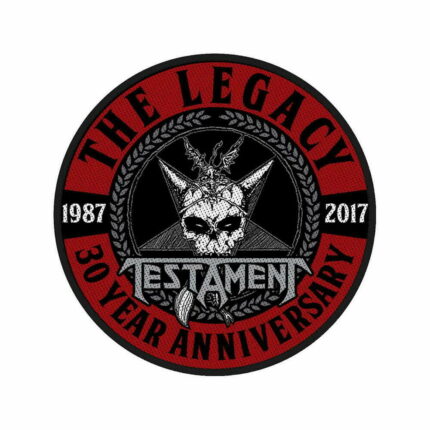 Нашивка Testament - The Legacy 30 Year Anniversary