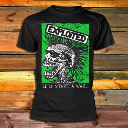 Тениска The Exploited - Let's Start A War