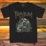 Тениска Trivium - Skelly Flower