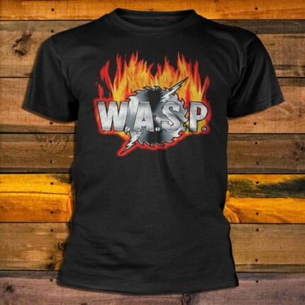 Тениска W.A.S.P. - Sawblade Logo