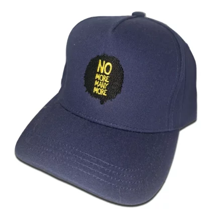 Шапка с козирка No More Many More blue