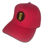 Шапка с козирка No More Many More red