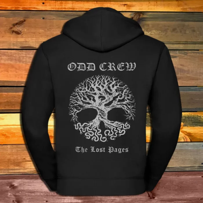 Суитчър Odd Crew The Lost Pages black гръб