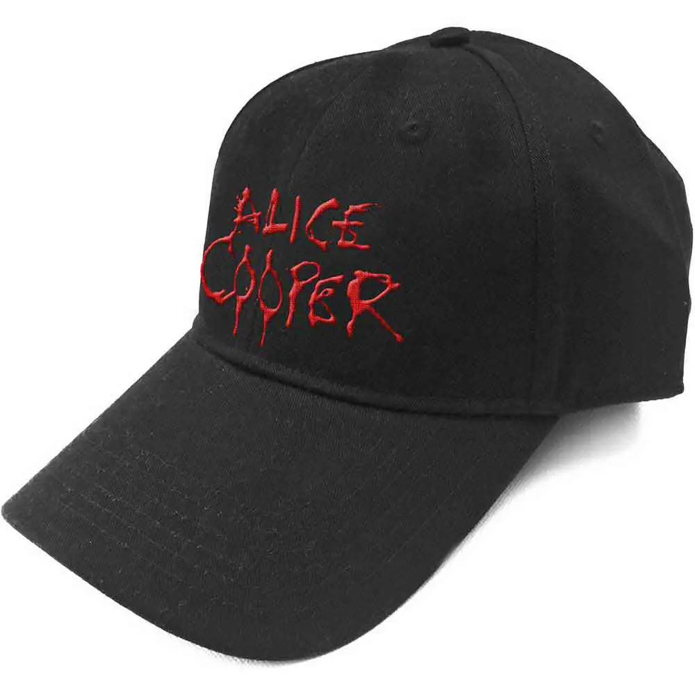 Alice Cooper Dripping Logo Baseball Cap Шапка с козирка Alice Cooper Dripping Logo