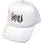 Шапка с козирка Gojira Logo white