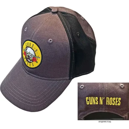 Шапка с козирка Guns N' Roses Circle Logo grey&black