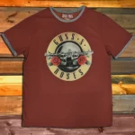 Тениска Guns N' Roses Classic Logo bordo