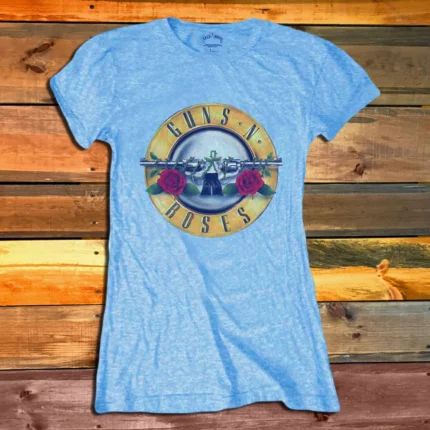 Дамска Тениска Guns N' Roses - Classic Logo - blue