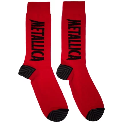 Чорапи Metallica Logo red