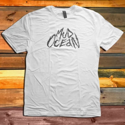 Тениска Mud Ocean Logo white