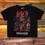 Дамска къса тениска Slayer Reign In Blood