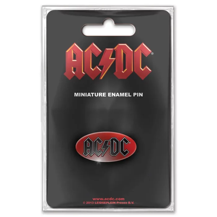 Значка AC/DC Mini Oval Logo