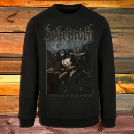 Блуза с дълъг ръкав Behemoth i loved you at your darkest