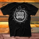 Тениска Crisis Unfold Snake black гръб