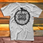 Тениска Crisis Unfold Snake white гръб