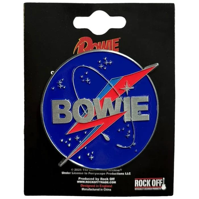 Значка David Bowie NASA