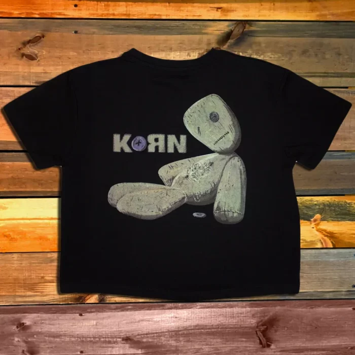 Дамска къса тениска Korn Doll Issues гръб