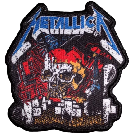 Нашивка Metallica Master Of Puppets Skull