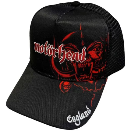 Шапка с козирка Motothead England mesh