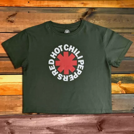 Дамска къса тениска Red Hot Chili Peppers Classic Logo