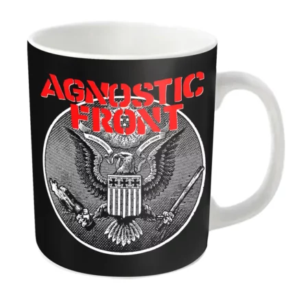 Керамична чаша Agnostic Front Against All Eagle