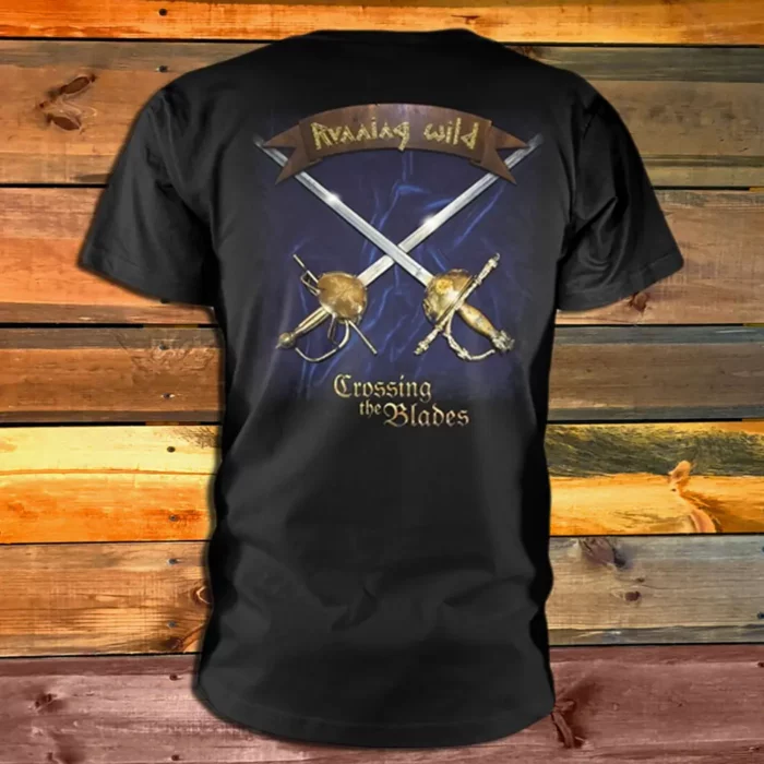 Тениска Running Wild Crossing The Blades гръб
