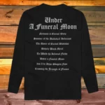 Тениска с дълъг ръкав DARKTHRONE - UNDER A FUNERAL MOON гръб