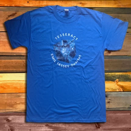 Тениска Емил Тесев Квартет Tesseract blue